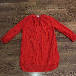 J. Crew Tunic Top